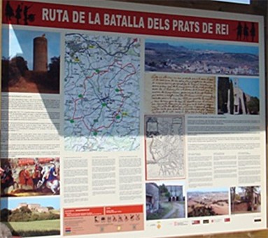 RUTA DE LA BATALLA DELS PRATS DE REI