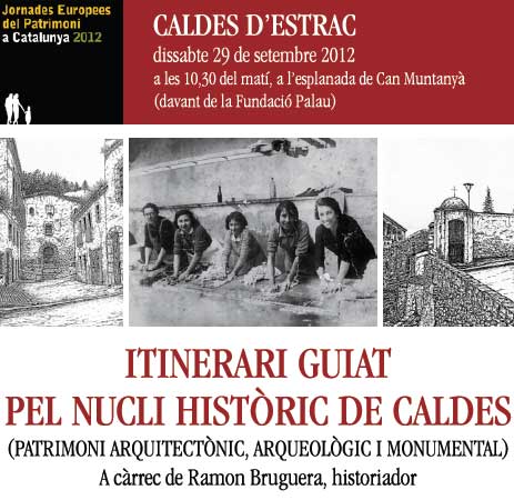 Itinerari nucli històric de Caldes