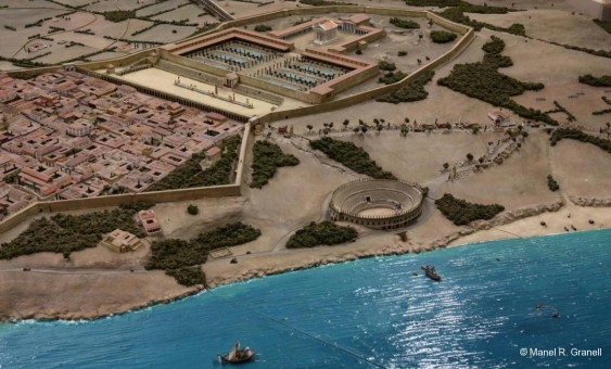 Maqueta de la Tàrraco romana